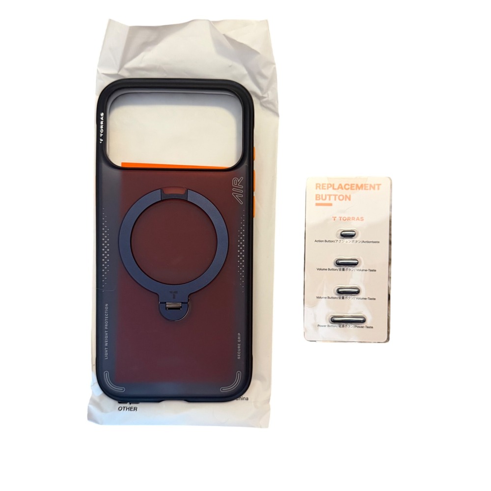 NWT TORRAS Ostand Q3 Air iPhone 17 Pro Max Case MagSafe Stand Blue - Picture 9 of 11
